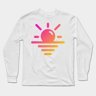 Sunset Icon Long Sleeve T-Shirt